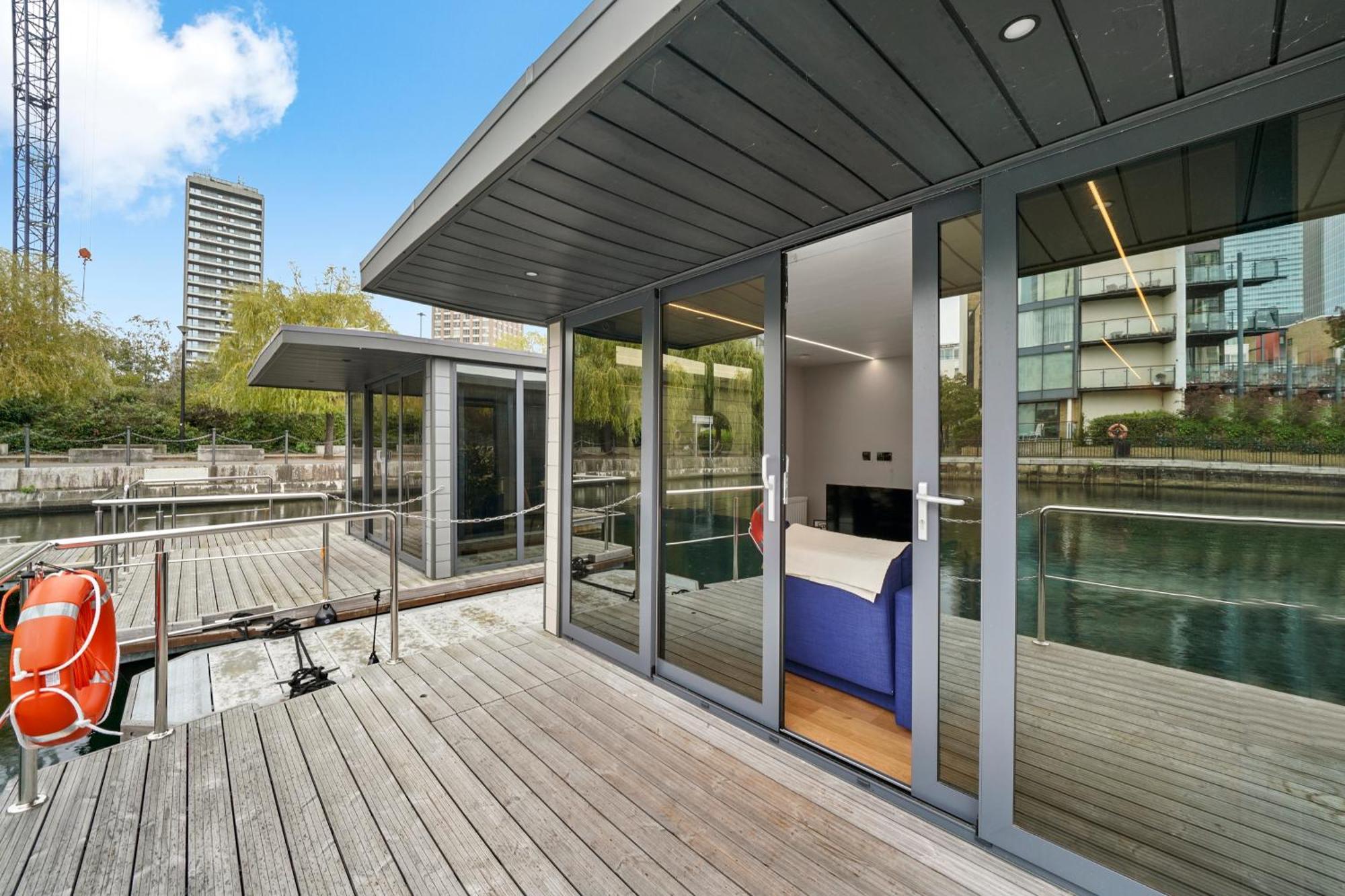 Unique Water Lodge In London - Sleeps 6 Exterior foto